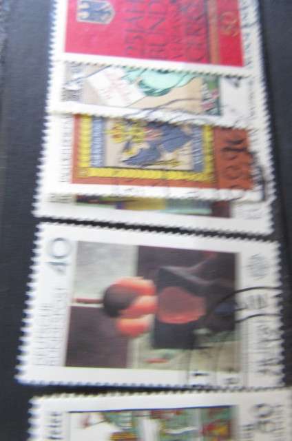 START WITH YOUR OWN INTERNATIONAL STAMP COLLECTION - 73 STAMPS - 4 COUNTRIES