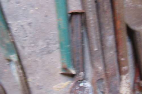 11 VARIOUS WELL USED CHISELS - AS PR SCAN - TO BE COLLECTED