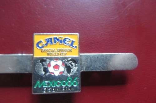 CAMEL CLIP - SOCCER WORLD CUP - MEXICO 86 - AS PER SCAN