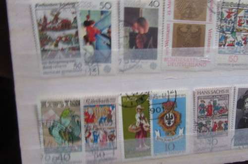 60 STAMPS GERMANY - CARD EXCLUDED - AS PER SCAN - G 23