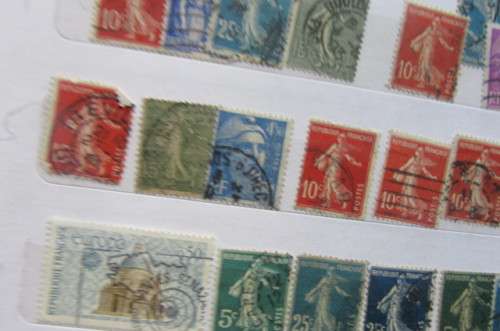 50 STAMPS FRANCE - CARD EXCLUDED - AS PER SCAN - F 5