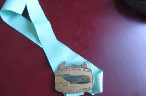 MEDAL - RUN/WALK FOR WILDLIFE - SOUTHERN RIGHT WHALE