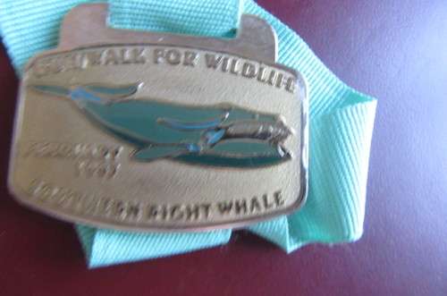 MEDAL - RUN/WALK FOR WILDLIFE - SOUTHERN RIGHT WHALE