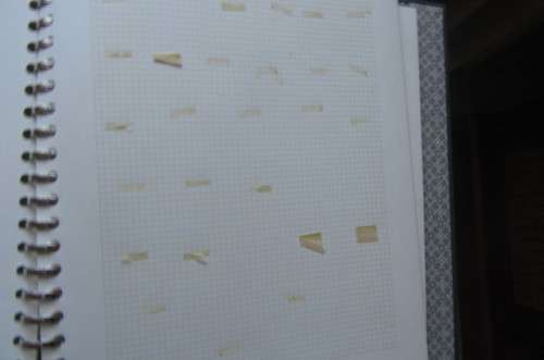 OLD EMPTY STOCK BOOK