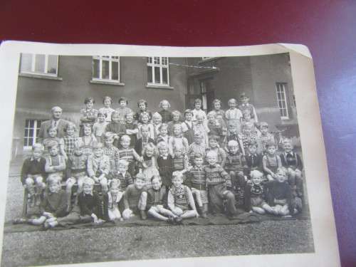 VINTAGE CLASS PHOTO 1954 - SOLINGEN /GERMANY