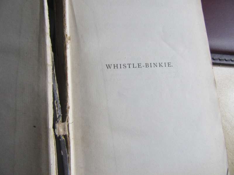 WHISTLE -BINKIE OR THE PIPER OF THE PARTY - 1878 - FOR RESTAURATION