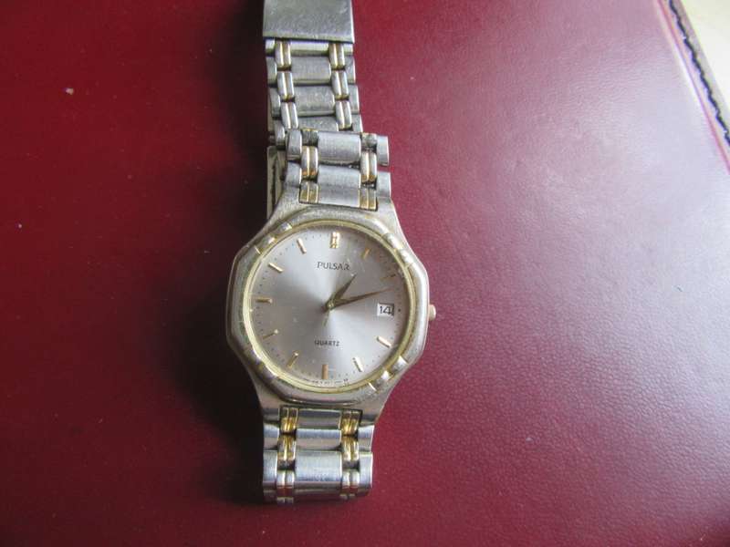 BLACK FRIDAY -MEN`S PULSAR QUARTZ WATCH - AS PER SCAN