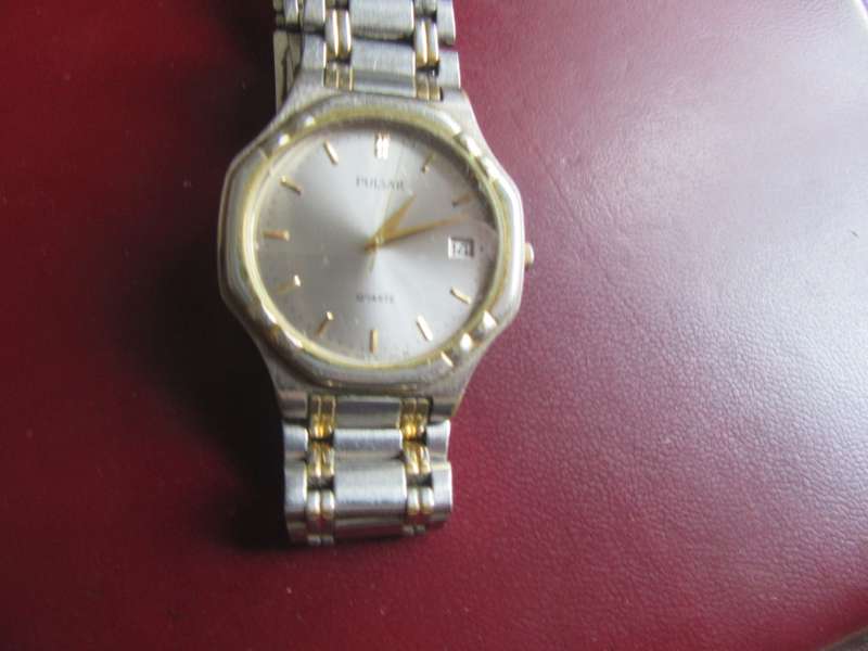 BLACK FRIDAY -MEN`S PULSAR QUARTZ WATCH - AS PER SCAN