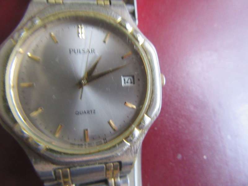 BLACK FRIDAY -MEN`S PULSAR QUARTZ WATCH - AS PER SCAN