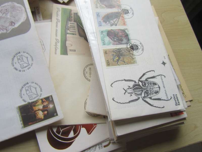 FDC CLEARANCE -155INCL. DUPLICATES - RSA, TRANSKEI,NAMIBIA,SWA, ZIMBABWE - BID PER ITEM