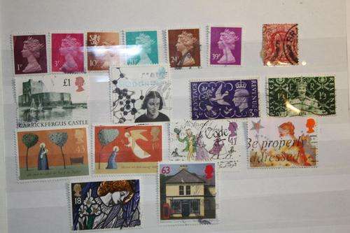 GREAT BRITAIN - 17 STAMPS