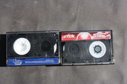 2 TAPES FOR   VIDEO CAMERA