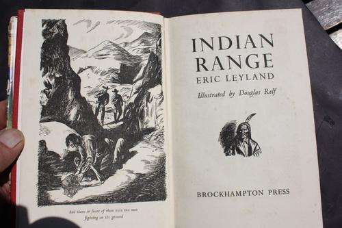 INDIAN RANGE - WESTERN FOR OLDER BOYS -E.LEYLAND
