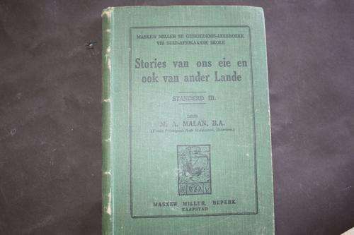 STORIES VN ONS EIE EN OOK ANDER LANDE - M.A.MALAN