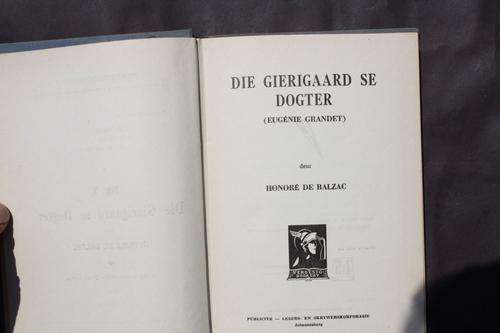 DIE GIERIGAARD SE DOGTER - H.DE BALZAC