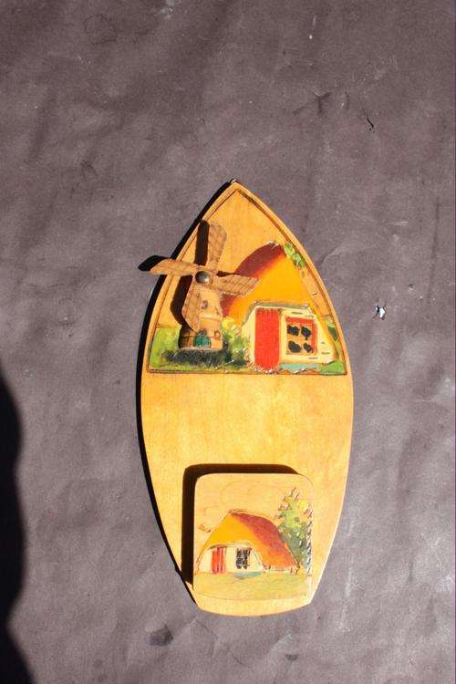 WOODEN KITCHEN TOWEL HANGER - 190 MM