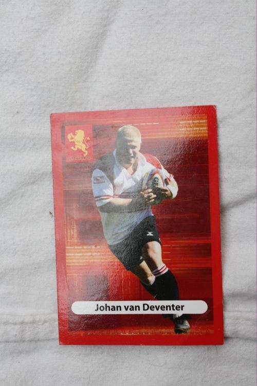 BIG - BALL RUGBY - LIONS - JOHAN VAN DEVENTER