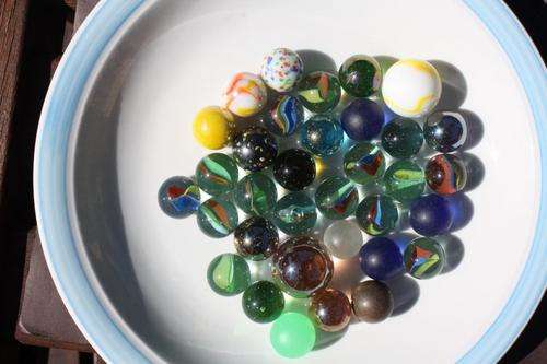 35 VARIOUS MARBLES