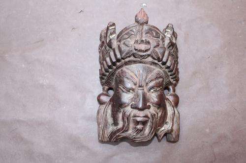 WOODEN MASK - 145 MM