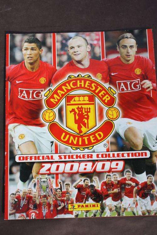 PANINI - MANCHESTER UNITED - 2008 /09 STICKER COLLECTION