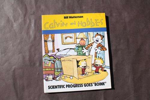 CALVIN AND HOBBES - SCIENTIFIC PROGRESS GOES "BOINK" - 1999