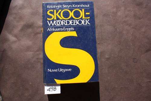 SKOOL WOORDEBOEK - AFRKAANS - ENGELS