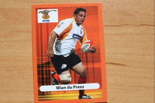 BIG - BALL RUGBY - CHEETAHS - WIAN DU PREEZ