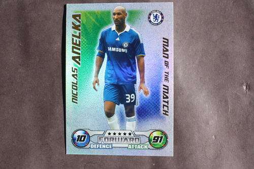 MATCH ATTAX CARD - NICOLAS ANELKA - MAN OF THE MATCH