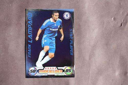 MATCH ATTAX CARD -  FRANK LAMPARD - STAR PLAYER