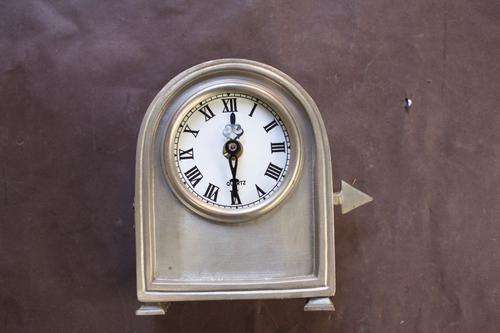 CRAZY THIRTY RAND START !!! - STAINLESS STEEL QUARTZ CLOCK - 110 X 140 MM - FOR RESTORATION