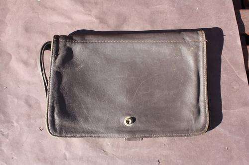 LEATHER TRAVELLERS WALLET - 250 X 160 MM