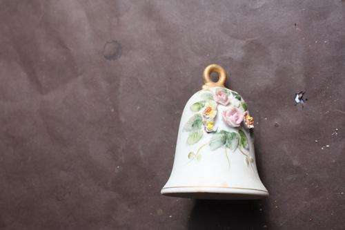 SMALL CERAMIC BELL - BALBOA - KW 4193 - HAND MADE - NO KLOPPER