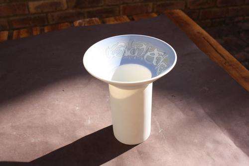 VASE - 115 MM DIAM. AT THE TOP - 130 MM HIGH