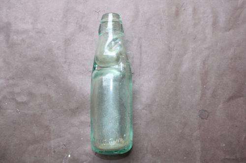 OLD MARBLE TOP BOTTLE - 185 MM - WM BARNARD & SONS - LONDON