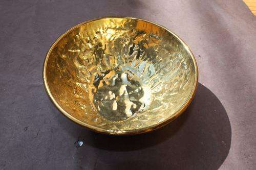 BRASS BOWL - 125 MM DIAM. - 50 MM HIGH