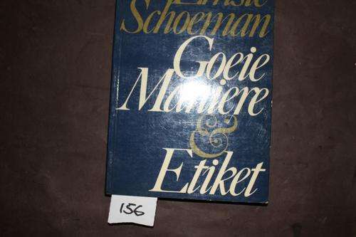 GOEIE MANIERE & ETIKET - E.SCHOEMAN - 1983