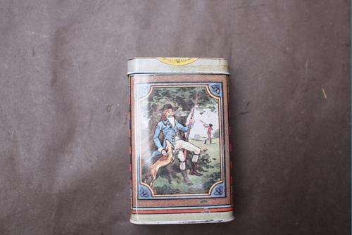 TIN BOX - 60 X 20 MM - 90 MM HIGH - ENGLISH BREAKFAST TEA