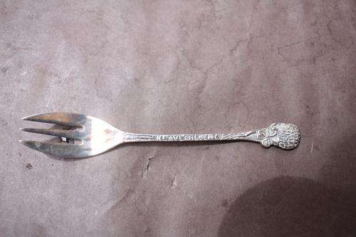 COLLECTOR FORK - 110 MM - KLAVERBLOEM - EPNS - 90 - HOLLAND