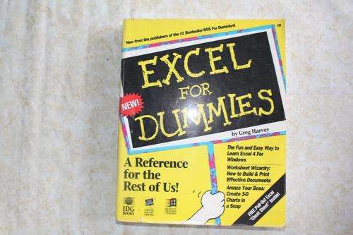 EXCEL FOR DUMMIES - G.HARVEY