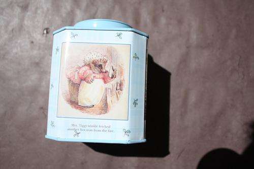 BEATRIX POTTER - SAVINGS BOX - 85 X 85 MM - 90 MM HIGH