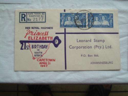 South Africa - Princess Elizabeth 21st Birthday