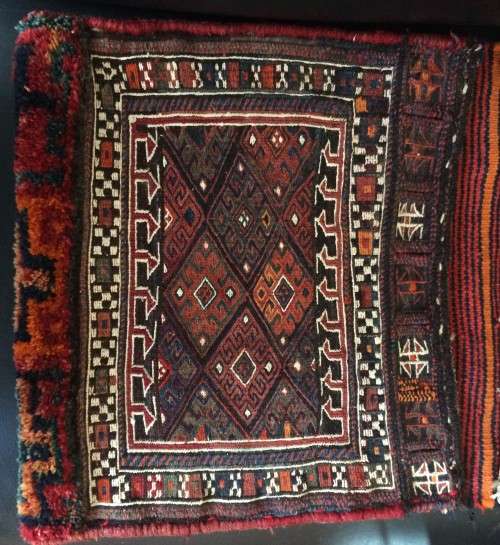 Stunning Oriental Handmade Saddle Bag