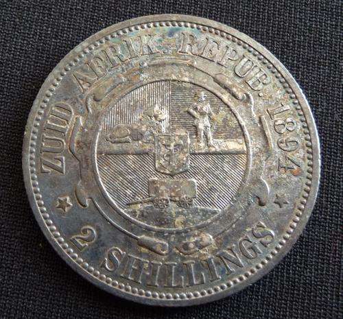 1894 ZAR 2 SHILLINGS *** R1 START *** NO RESERVE
