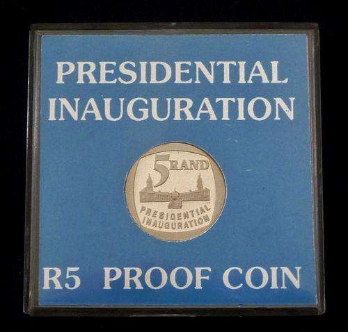 PROOF 1994 MANDELA PRESIDENTIAL INAUGURATION R5 *** R1 START *** NO RESERVE
