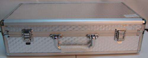 ALUMINIUM WATCH & JEWELERY CASE *** ONLY 3 LEFT ****