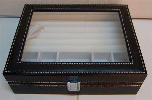 STYLISH DISPLAY WATCH BOX - LEATHER ***ONLY 5 LEFT****