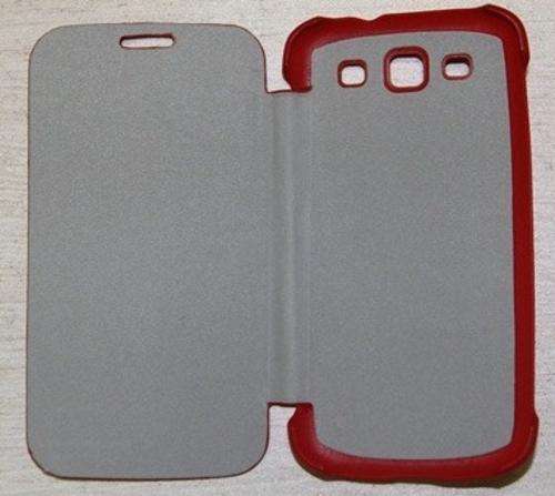 samsung s3 flip cover red