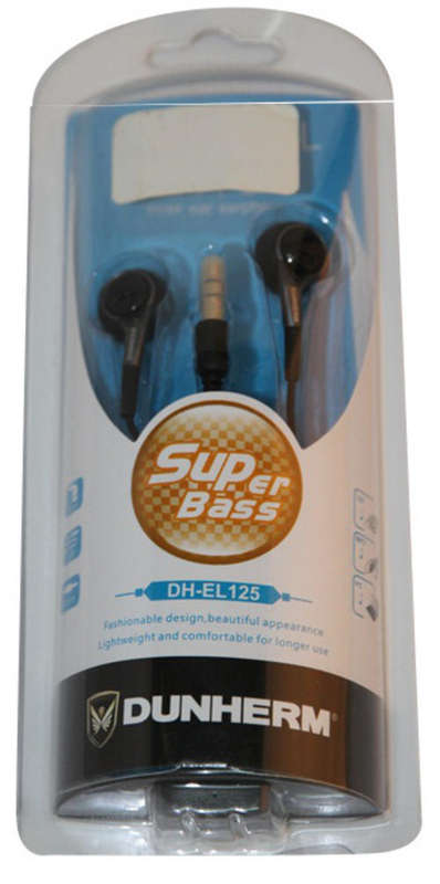 Dunherm Super Bass Stereo earphones