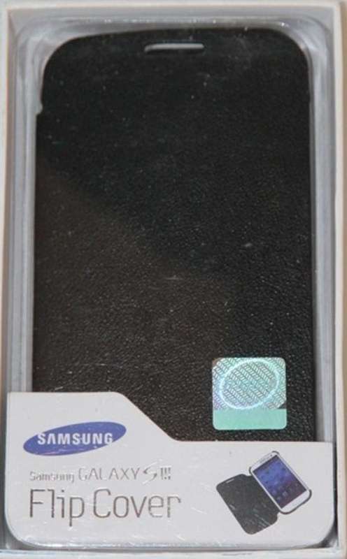 Samsung Galaxy S3 i9300 Flip Cover - Black