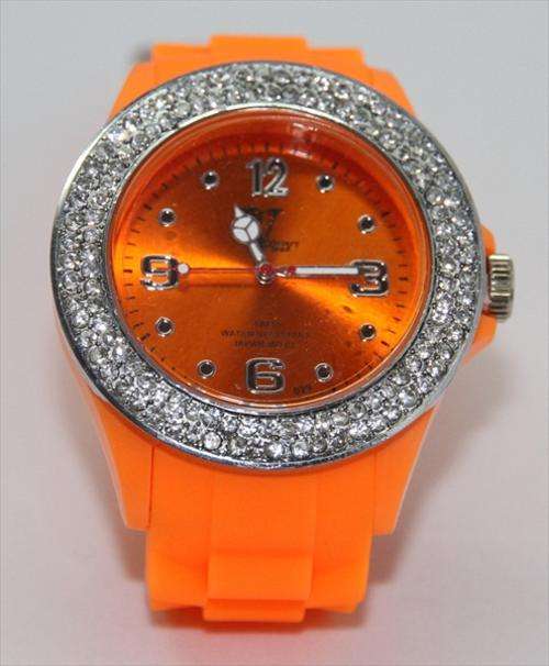 LADIES FASHION ORANGE WATCH  - VICTORY CLOUD